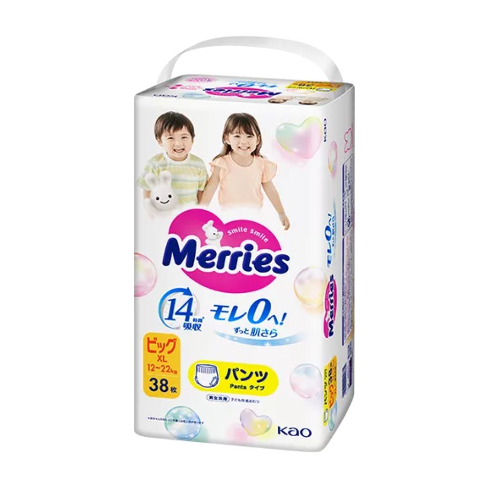花王妙而舒 - XL码大增量拉拉裤38+2片/包 日本本土版原装进口