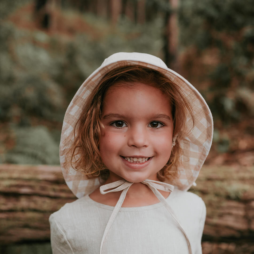 Bedhead Hats - (只有S码) 'Wanderer'女童双面渔夫帽- Flynn & Flax 46-50cm|6-12mth|S