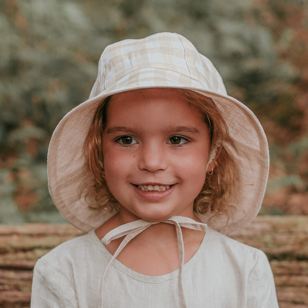 Bedhead Hats - (只有S码) 'Wanderer'女童双面渔夫帽- Flynn & Flax 46-50cm|6-12mth|S