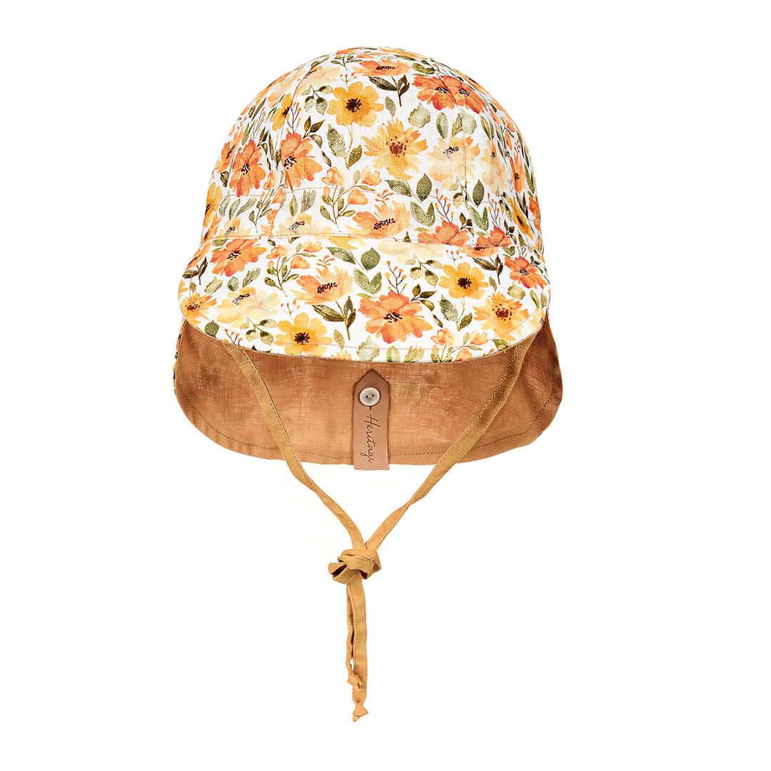 Bedhead Hats -(只有S码) 'Lounger' 宝宝双面鸭舌帽- Margaret & Maize (46-50cm|6-12mth|S)