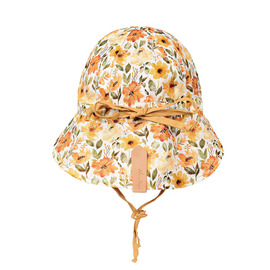 Bedhead Hats -(只有S码) 'Lounger' 宝宝双面鸭舌帽- Margaret & Maize (46-50cm|6-12mth|S)