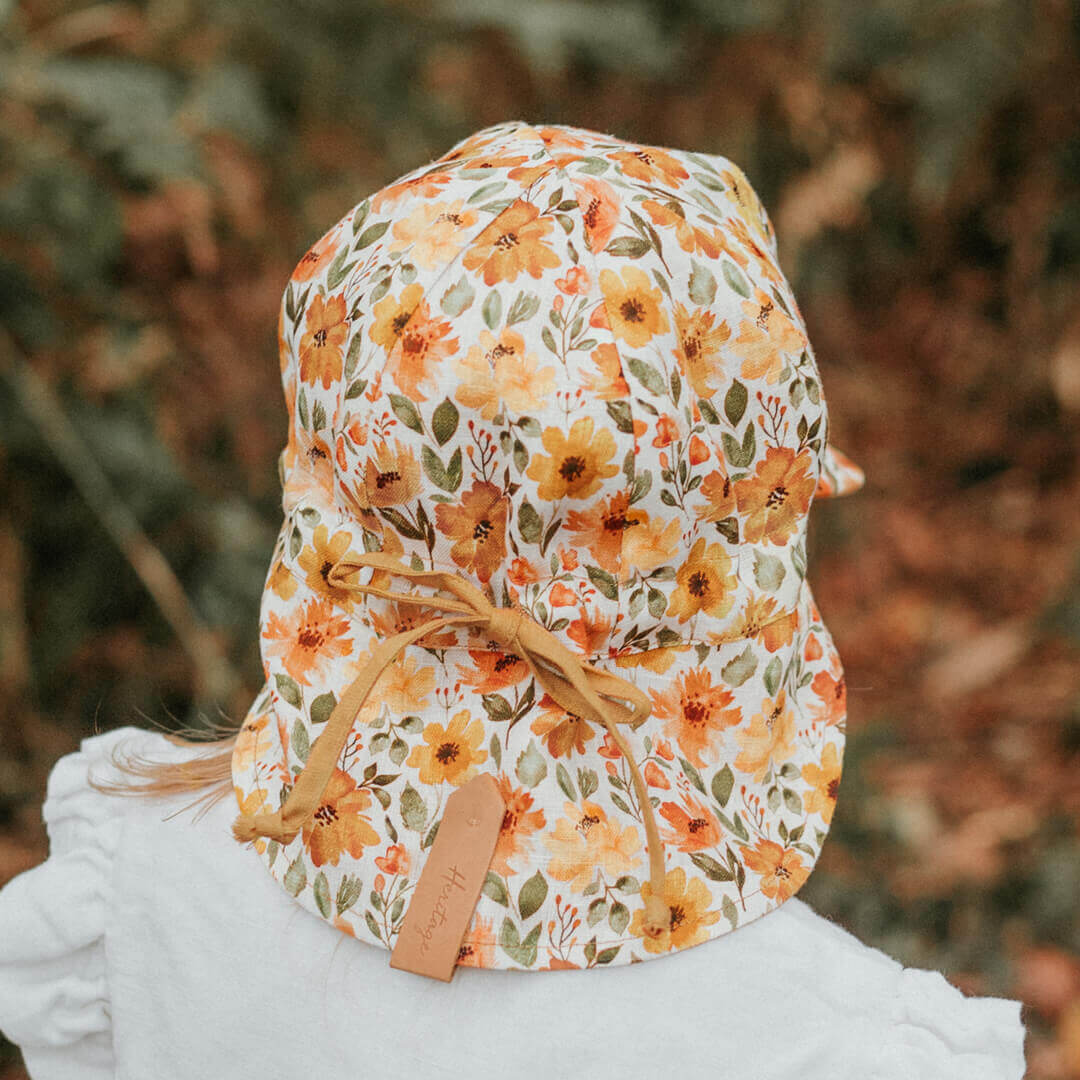 Bedhead Hats -(只有S码) 'Lounger' 宝宝双面鸭舌帽- Margaret & Maize (46-50cm|6-12mth|S)