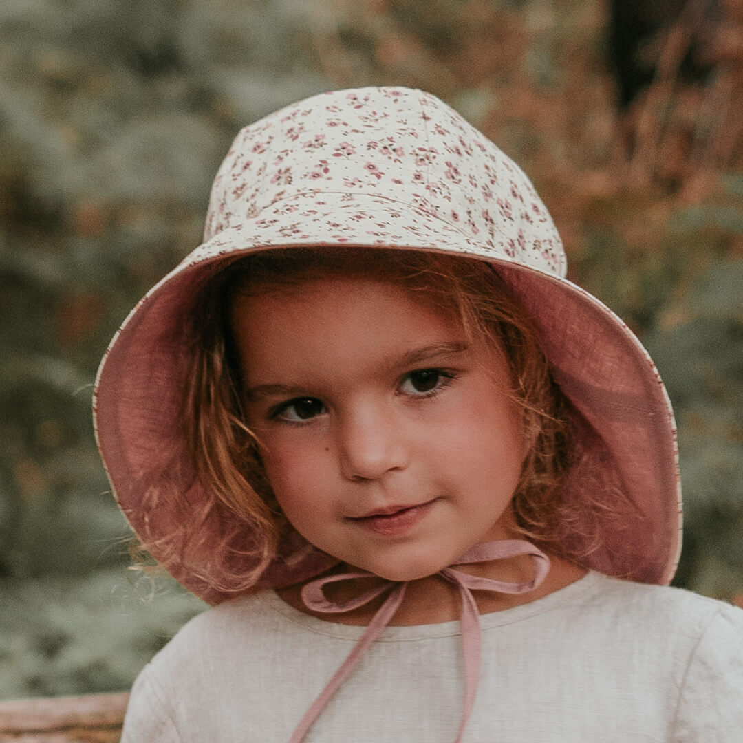Bedhead Hats - (只有S码)'Wanderer'女童双面渔夫帽 - Ruby & Rosa (46-50cm|6-12mth|S)