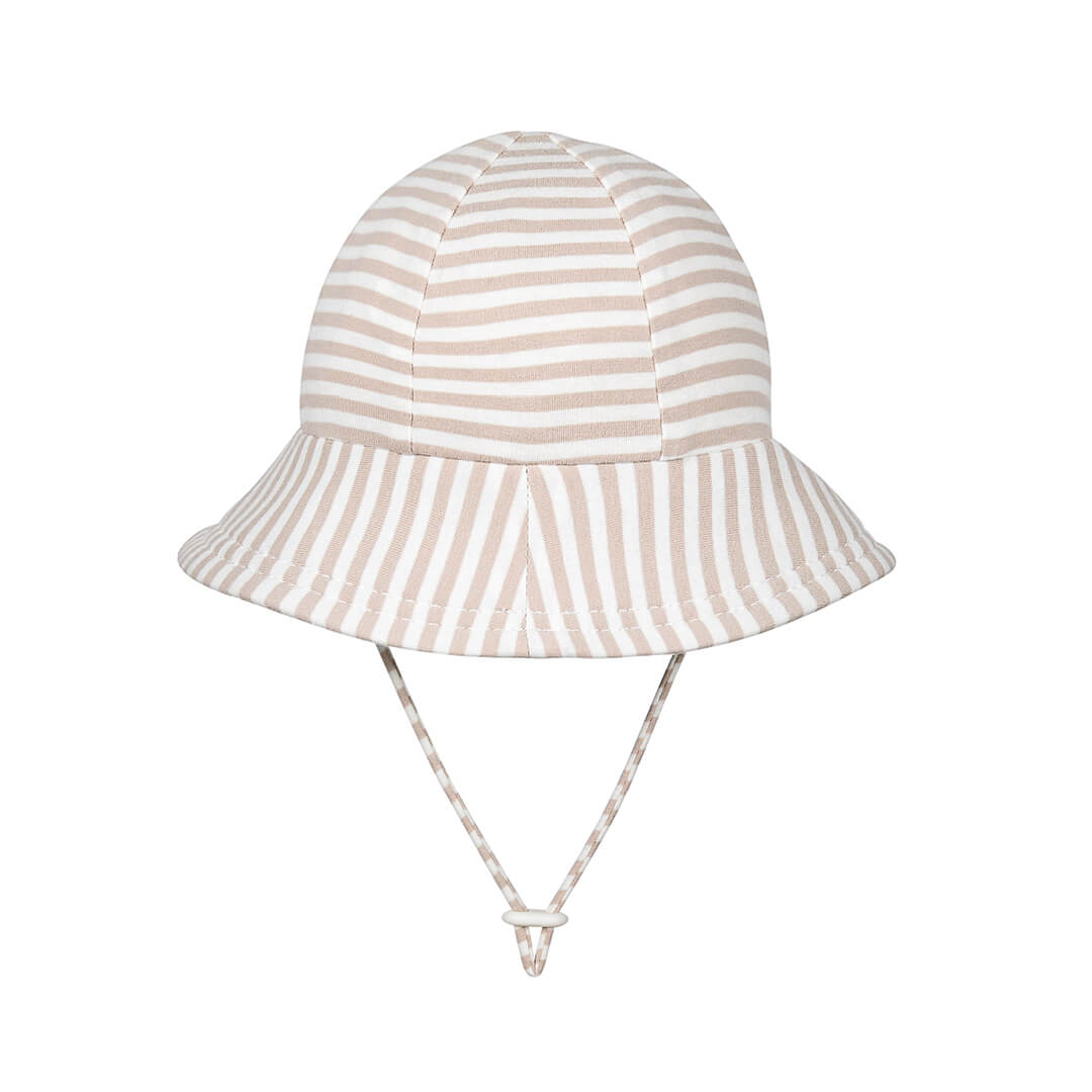 Bedhead Hats - (只有L码)儿童渔夫帽 - Natural Stripe (52cm|2-3years|L)