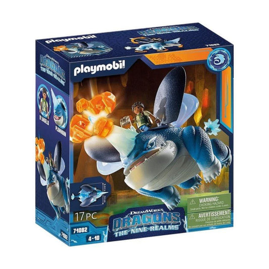 Playmobil - Dragons: The Nine Realms - Plowhorn & D'Ange