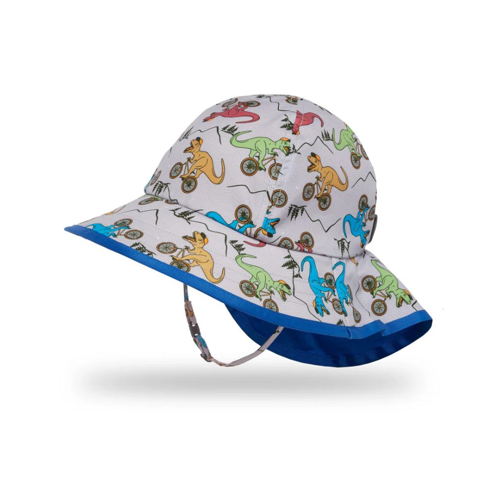 Sunday Afternoons - 儿童鱼尾防晒帽 Kids Play Hat - Dino Biker