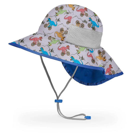 Sunday Afternoons - 儿童鱼尾防晒帽 Kids Play Hat - Dino Biker