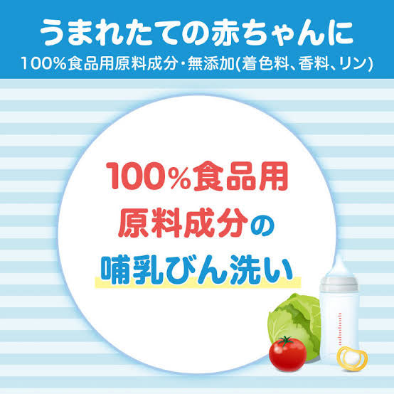 贝亲 - 奶瓶蔬菜(餐具果蔬)清洗液替换装 700ml - 日本本土版日本制