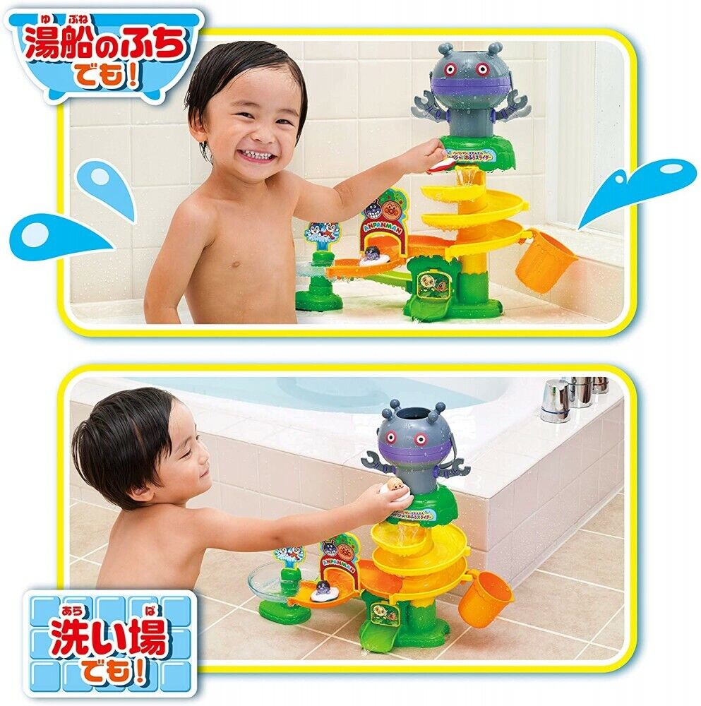面包超人 - Dadandan 水滑梯洗澡玩水玩具