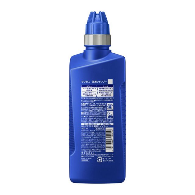 花王Success 男士控油去屑防脱无硅油洗发水 400ml