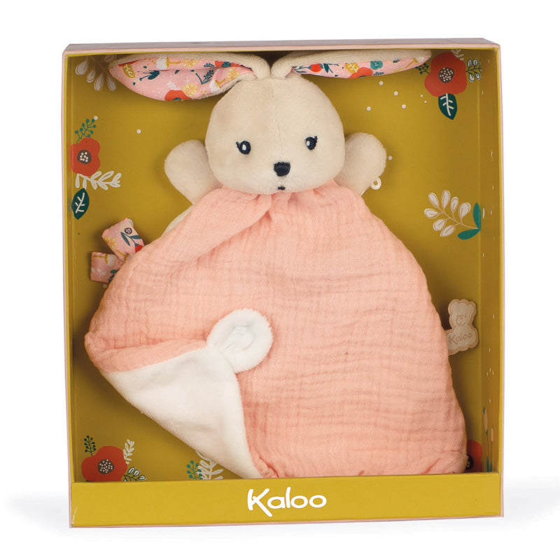 Kaloo - Kdoux Doudou安抚巾系列 粉色小兔