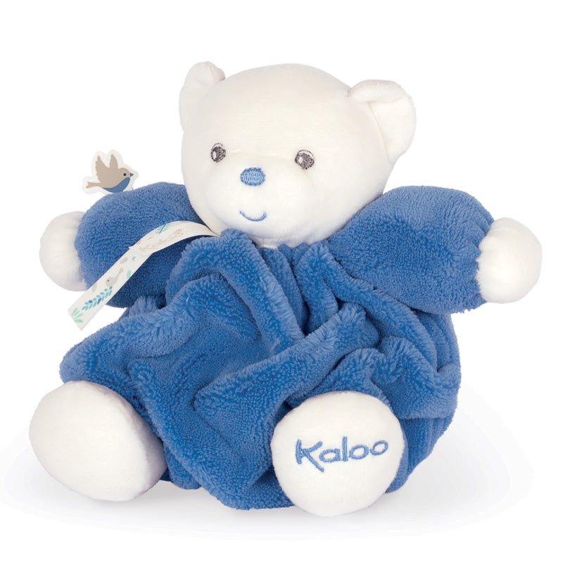 Kaloo - Plume系列安抚玩具小号珊瑚熊 蓝色