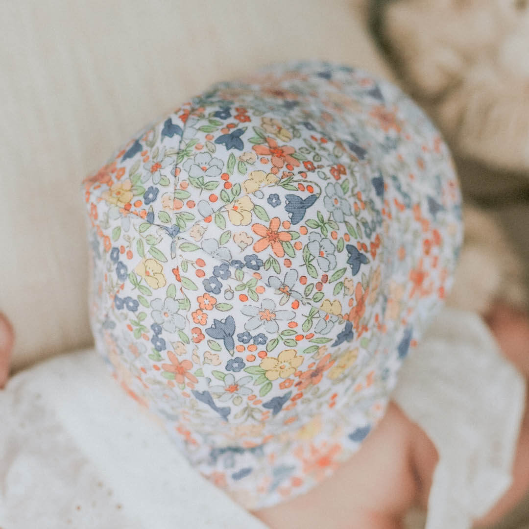 Bedhead Hats - (只有XL码)儿童军团防晒帽 - Bluebell (54cm | 3-6 years | XL)