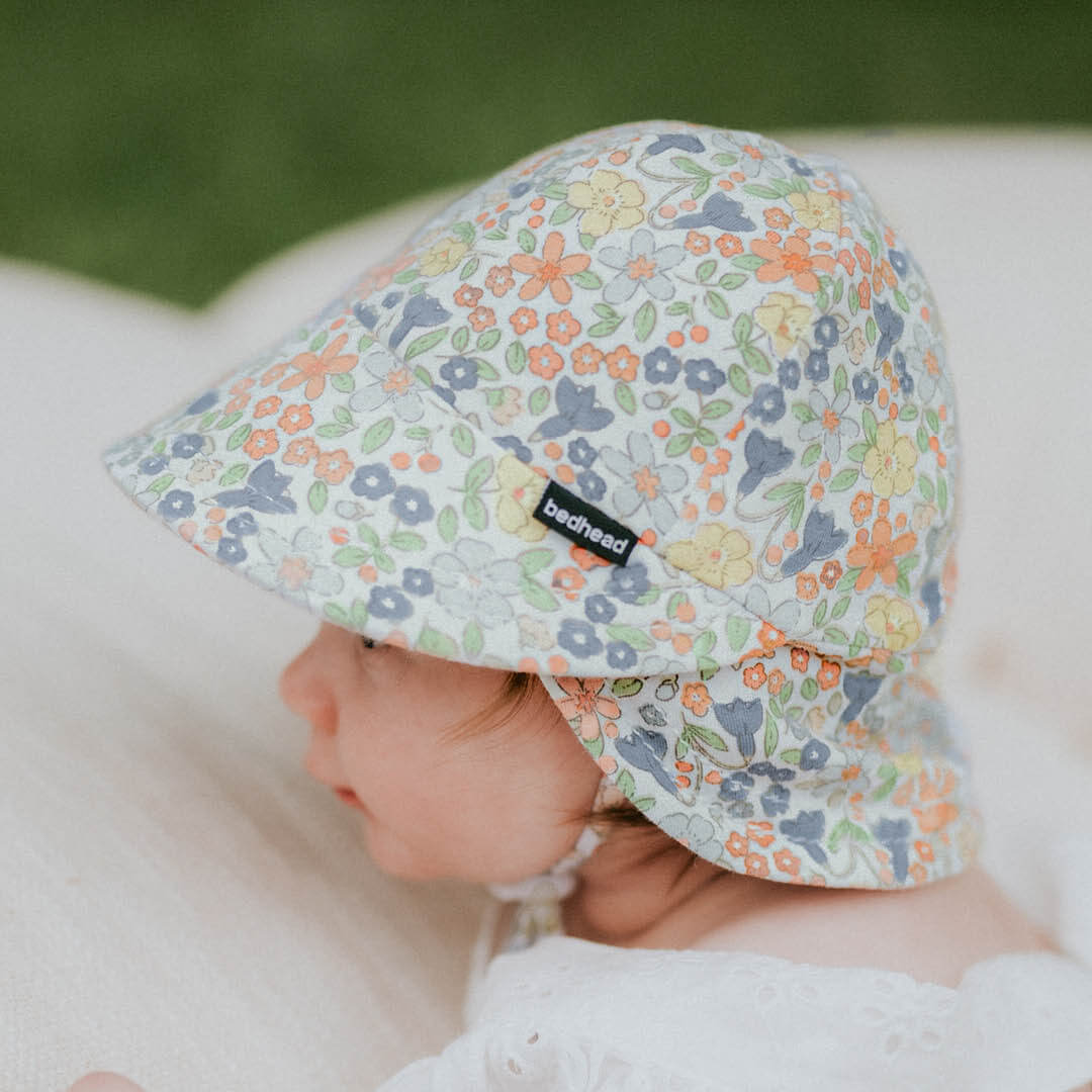 Bedhead Hats - (只有XL码)儿童军团防晒帽 - Bluebell (54cm | 3-6 years | XL)