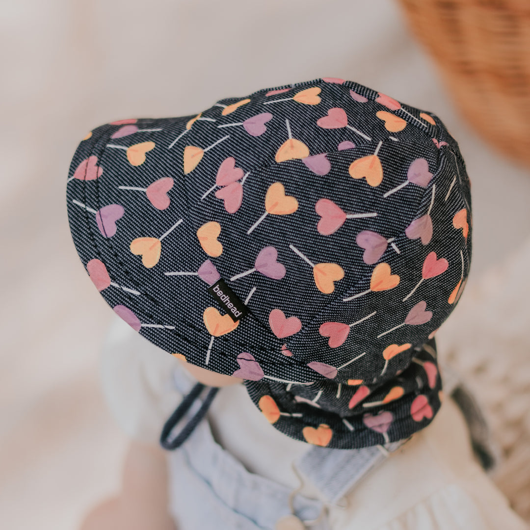 Bedhead Hats - (只有L码)Original系列 宝宝军团防晒帽 - Lollipop (52cm | 2-3 years | L)