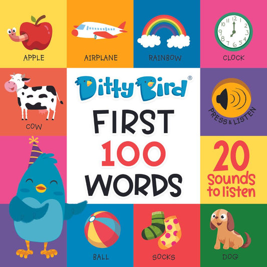 Ditty Bird - First 100系列 - First 100 Words