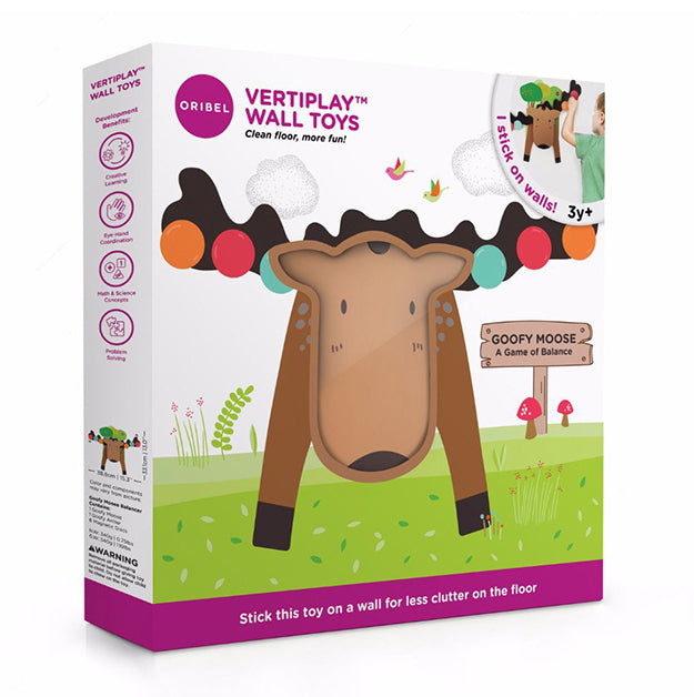 弥鹿天枰 墙贴玩具 Vertiplay™ Wall Toys Goofy Moose