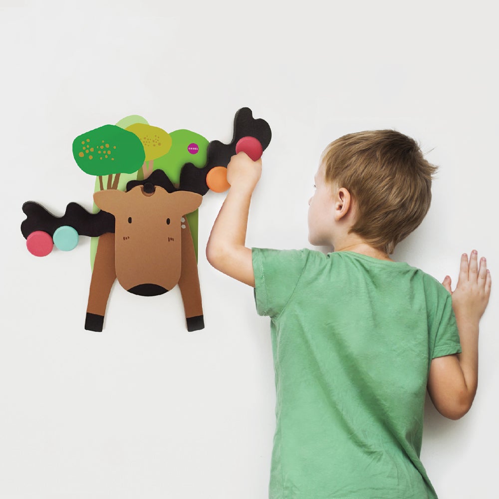 弥鹿天枰 墙贴玩具 Vertiplay™ Wall Toys Goofy Moose