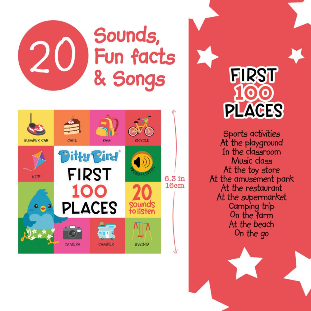 Ditty Bird - First 100系列 - First 100 Places