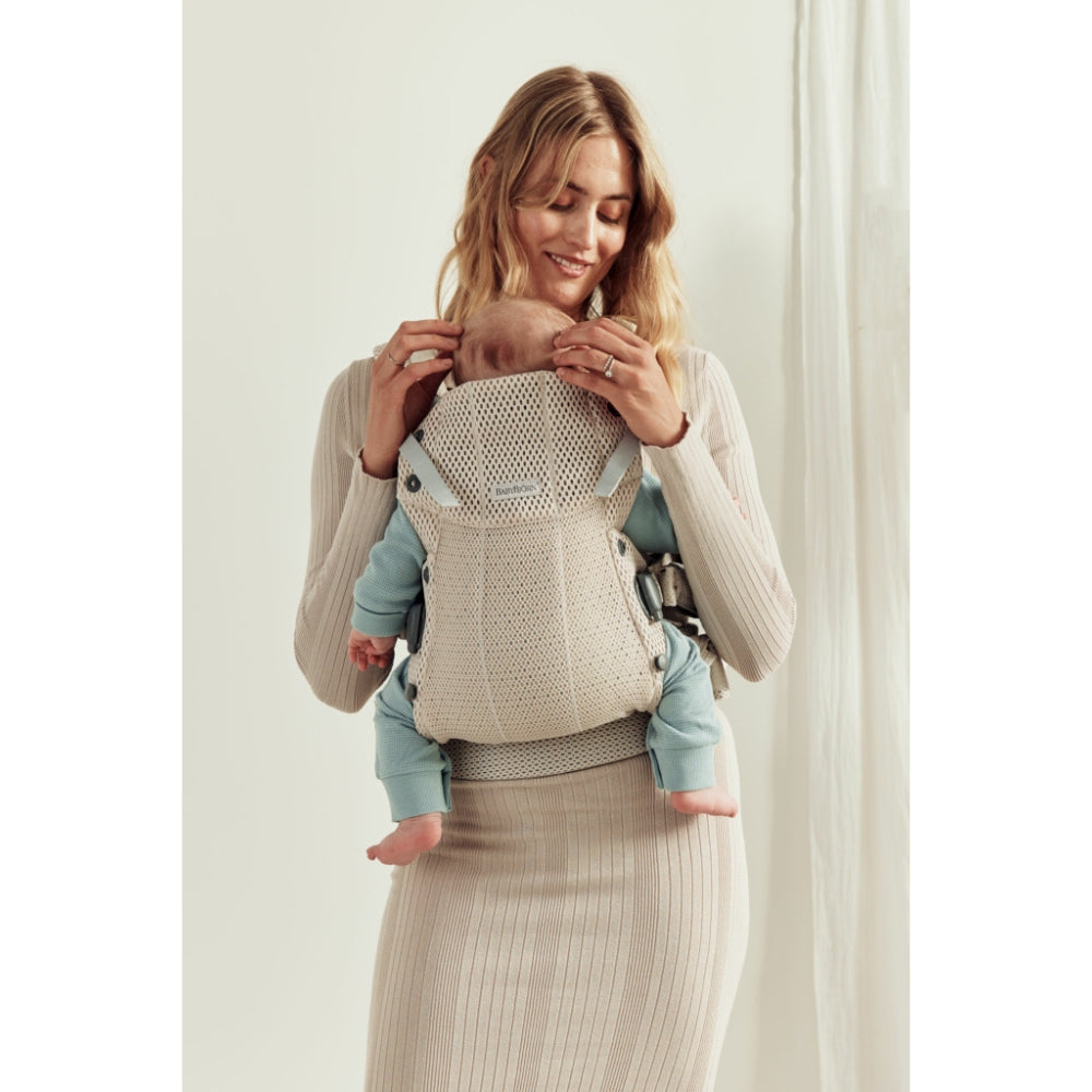 Babybjörn - Harmony婴儿网眼背带 - Airy Mesh - Cream Mesh