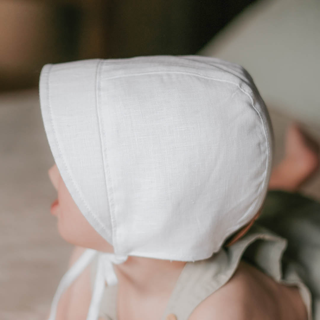 Bedhead Hats -(只有M码) 'Seeker' Reversible Sun Bonnet - Finley & Blanc (1-3 years | 50 - 54cm | M)