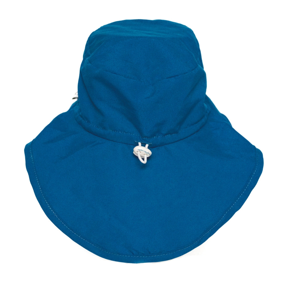 Tiny Twinkle - 儿童防晒帽Flap Hat - Navy
