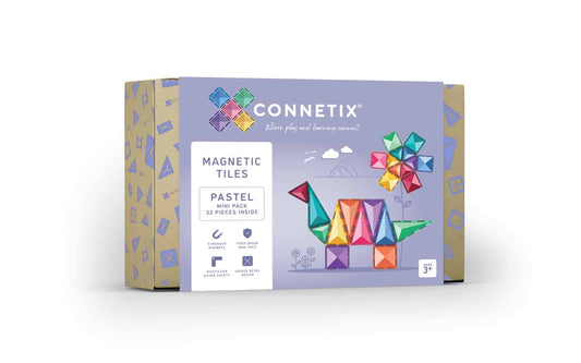 Connetix Tiles - 粉彩迷你套装 32片