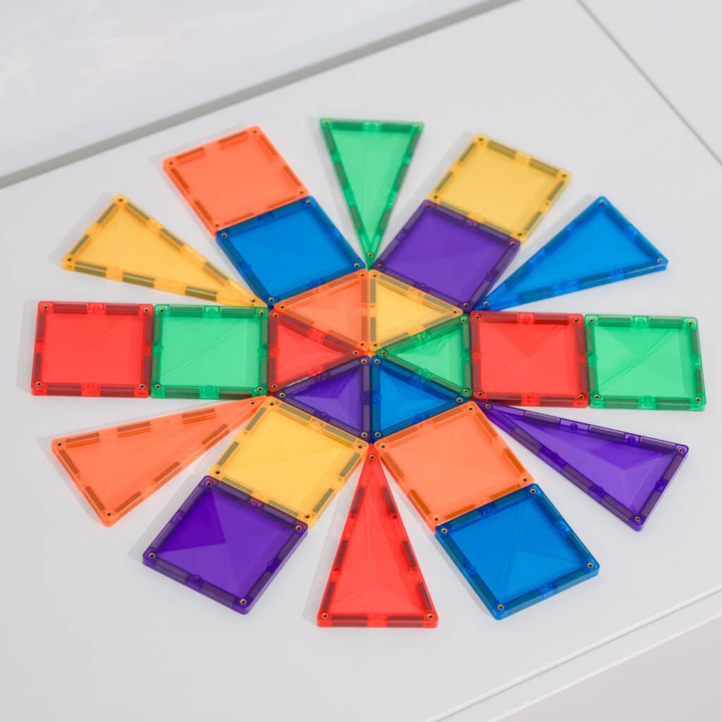 Connetix Tiles - 彩虹迷你套装 24片