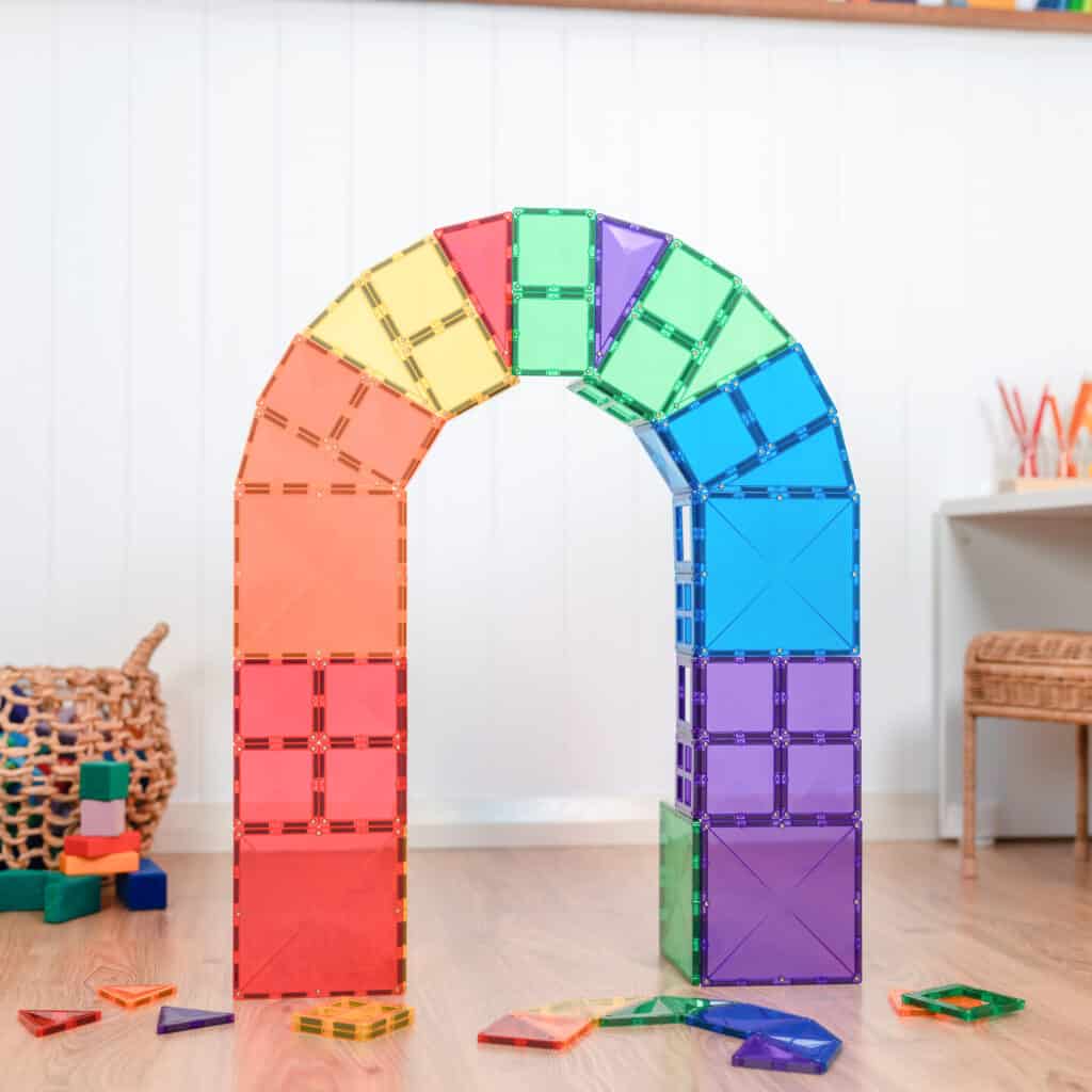 Connetix Tiles - 彩虹入门套装 60片