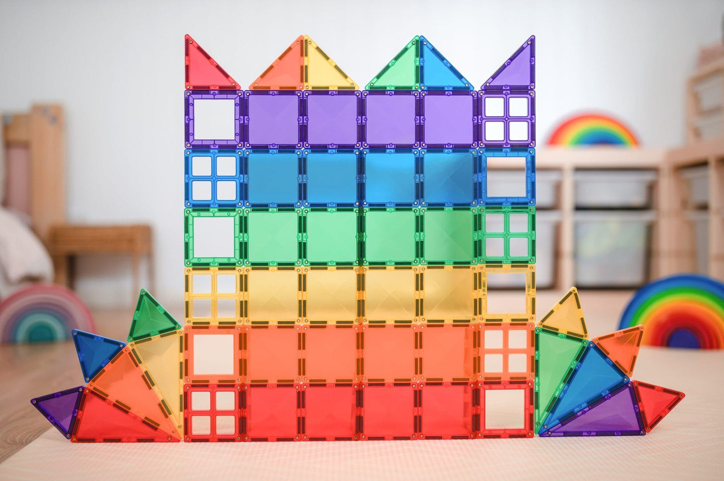 Connetix Tiles - 彩虹入门套装 60片
