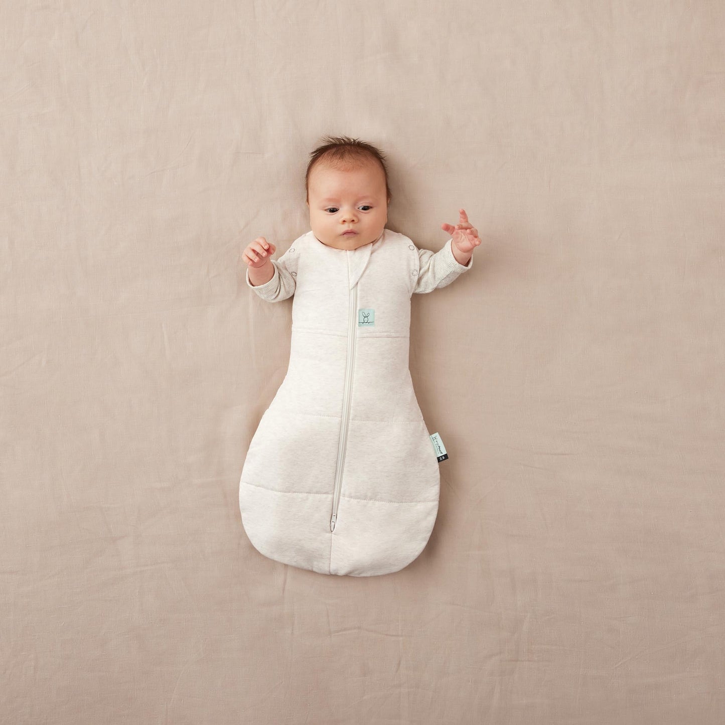 ergoPouch - 3.5 Tog - Oatmeal Marle款 襁褓睡袋 仅剩3-6个月