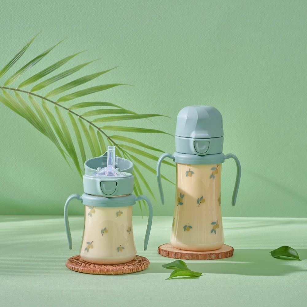 格罗咪咪 - 橄榄款PPSU吸管水杯 - 300ml - 绿色开心果