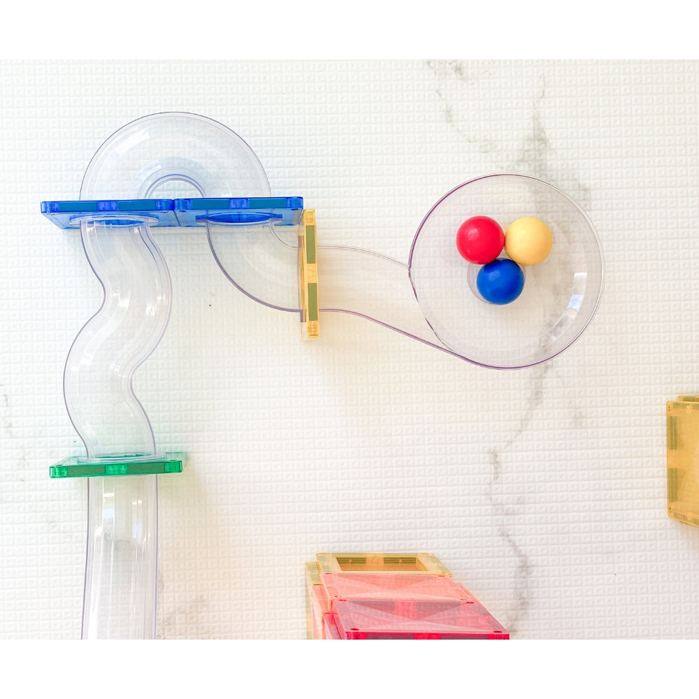 Connetix Tiles - Rainbow Ball Run Pack 92片