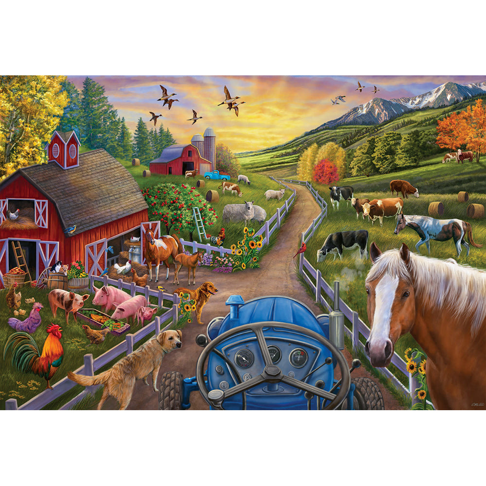 睿思 - 我的第一个农场超大尺寸地板拼图My First Farm SuperSize Floor Puzzle - 24片