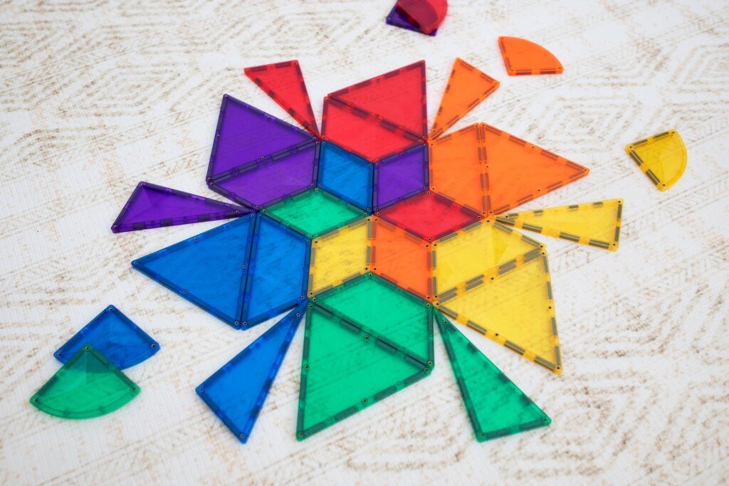Connetix Tiles - 彩虹形状扩展套装 36片