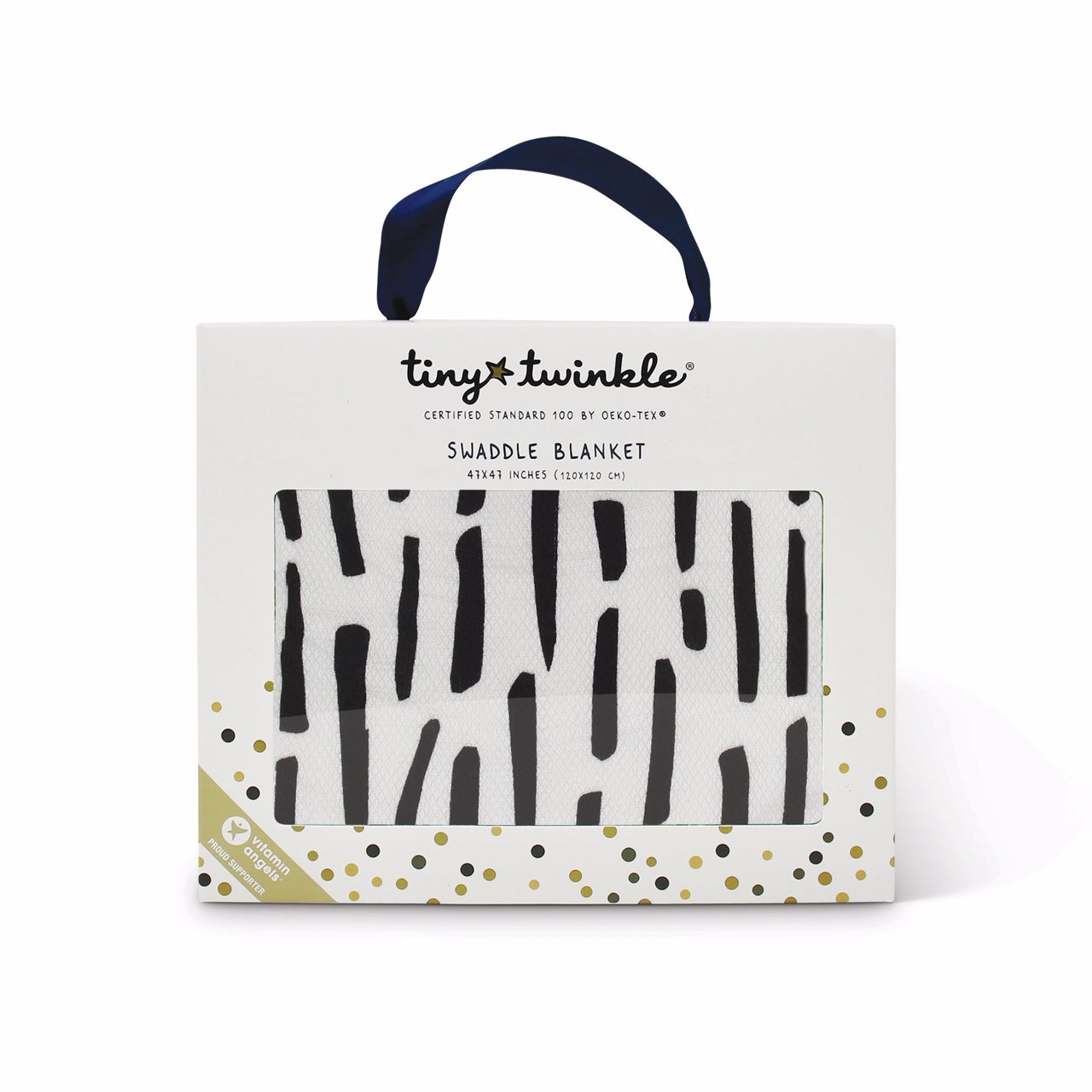 Tiny Twinkle - Kaffle™裹巾盖毯 - Ink Strokes