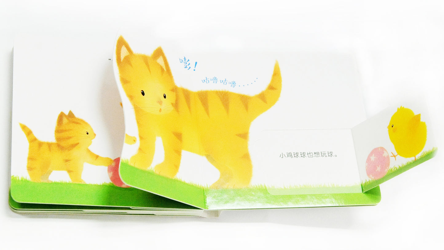 和小鸡球球一起玩