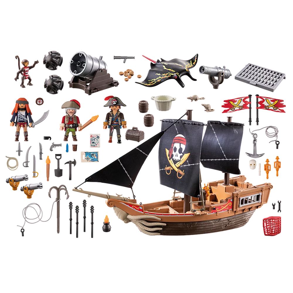 Playmobil - Large Pirate Ship PMB71530