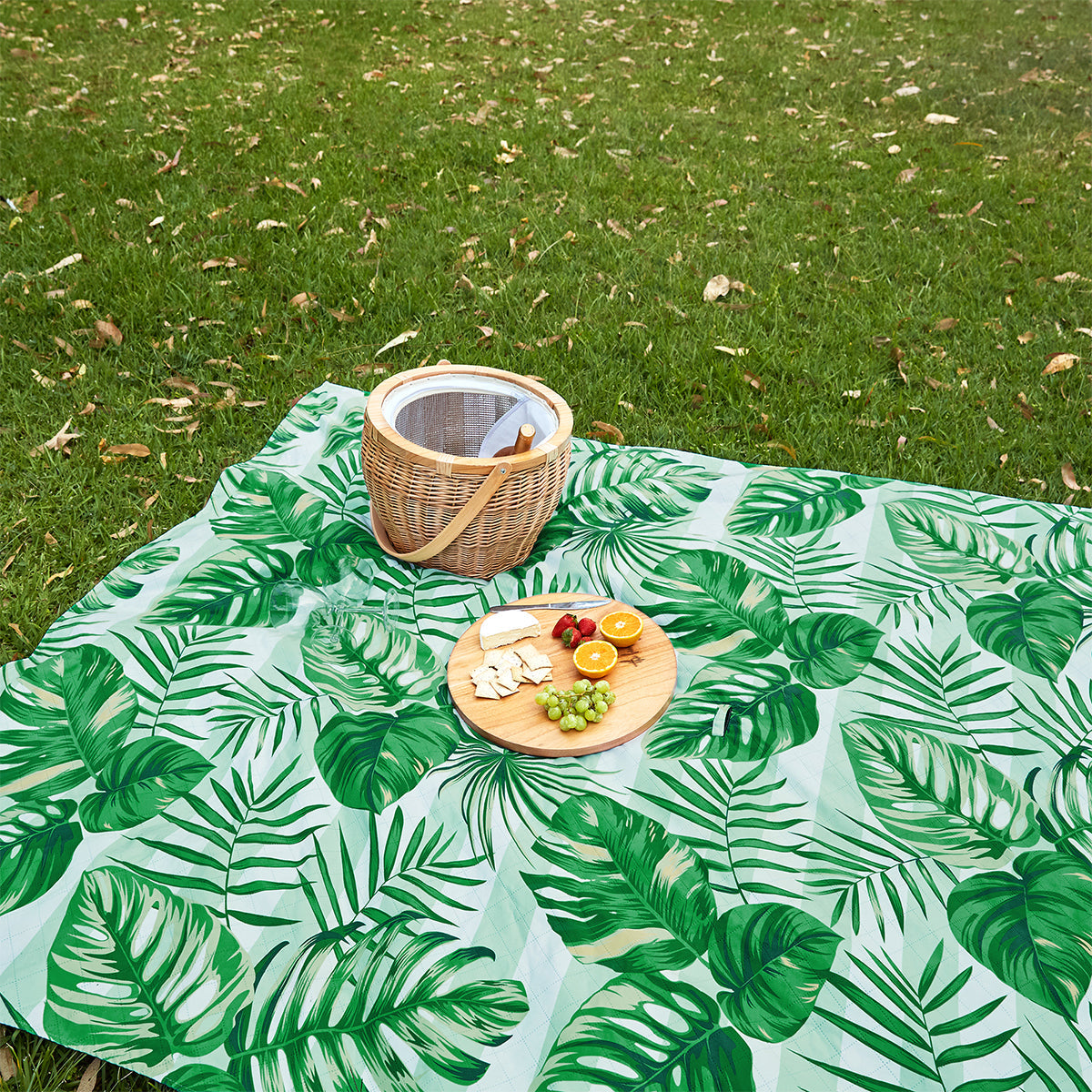 Dock & Bay - Picnic Blanket Large Palm Dreams