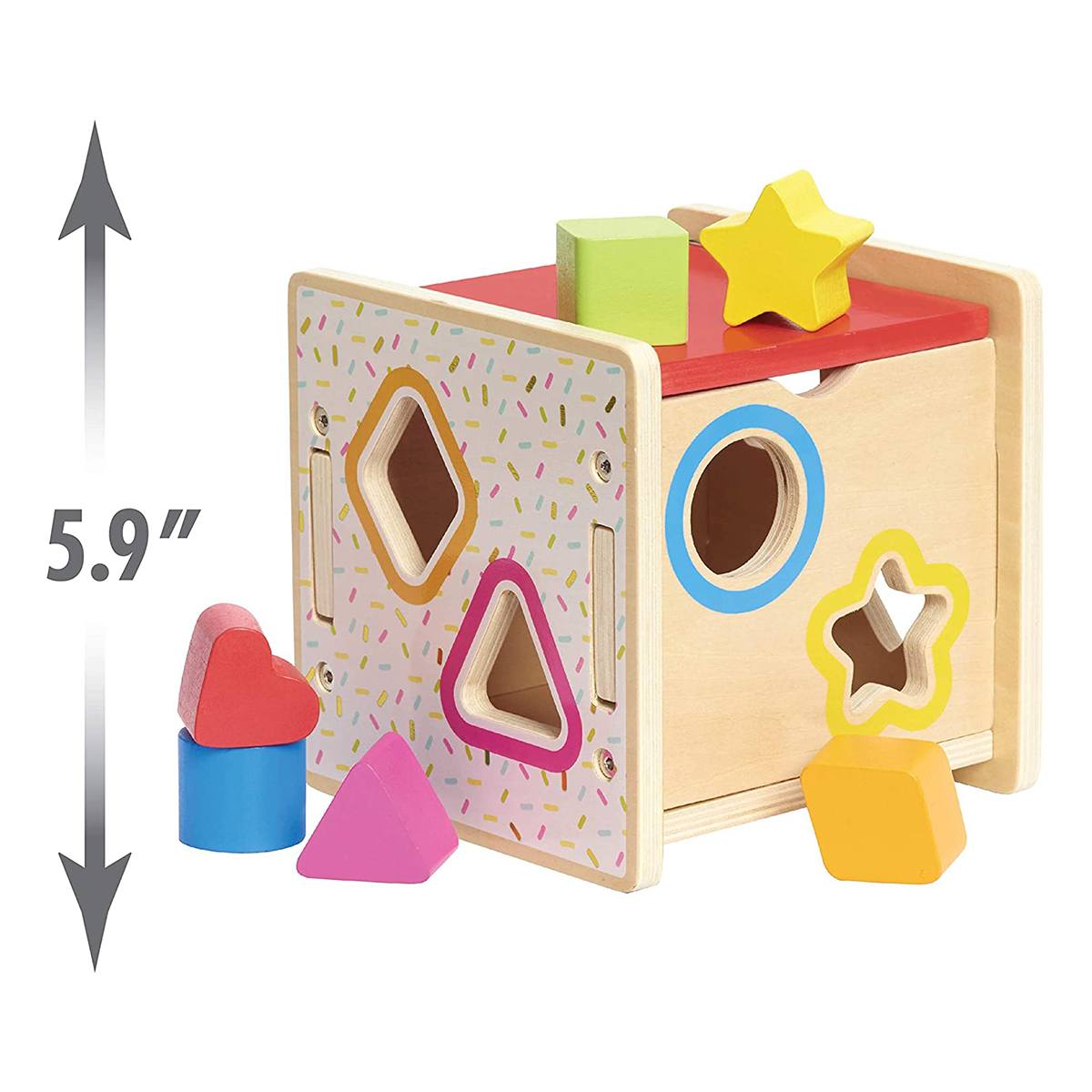 ELC 木制形状分拣箱
