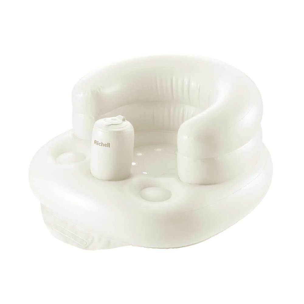 Richell - Inflatable Soft Chair - White - Suitable for 7m+