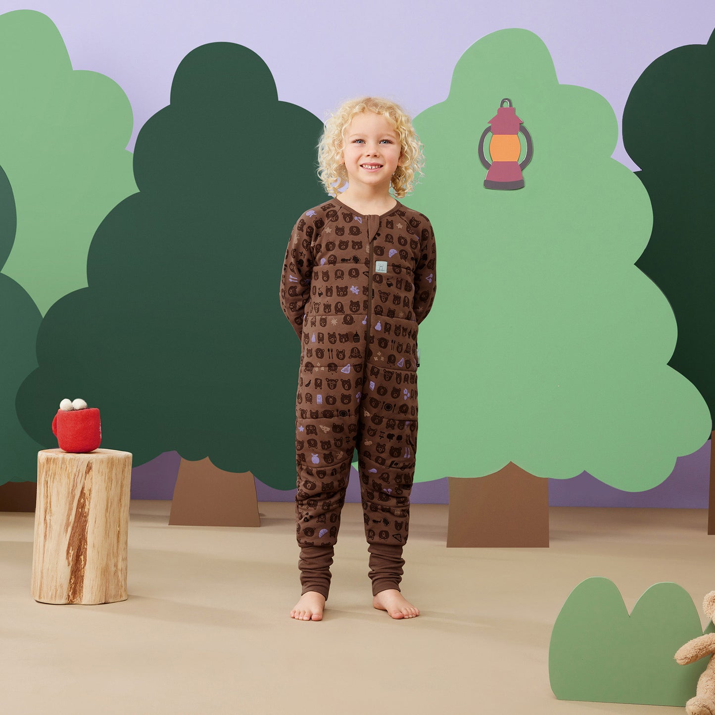 ergoPouch - Sleep Onesie - 3.5 Tog - Picnic 仅剩6-12个月
