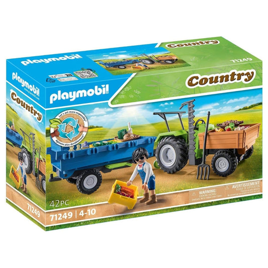 Playmobil - Tractor with Trailer