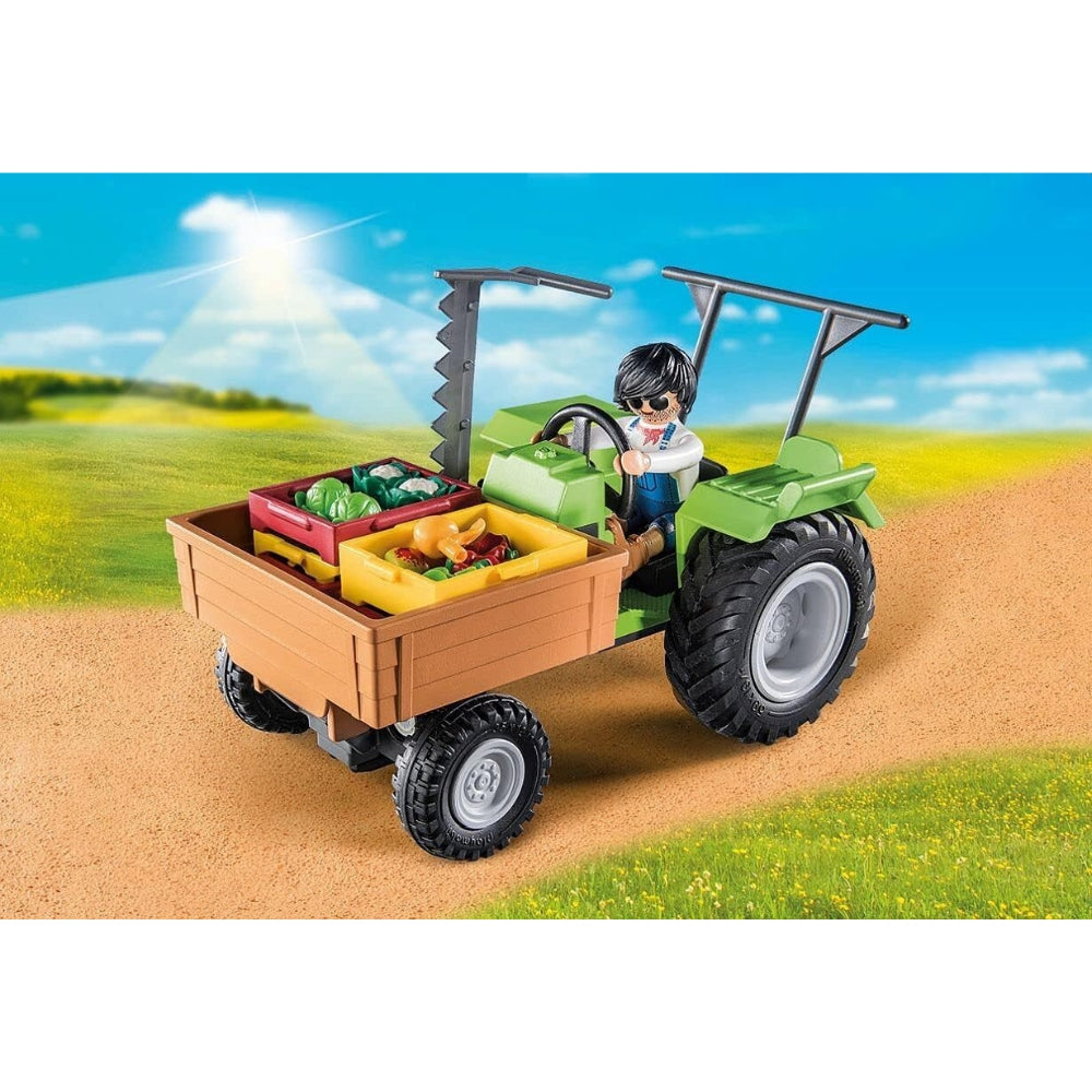 Playmobil - Tractor with Trailer