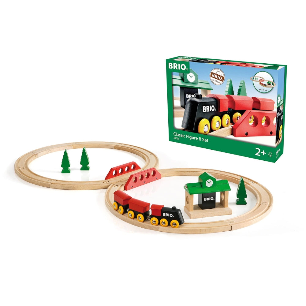 BRIO Classic - 8字轨道套装