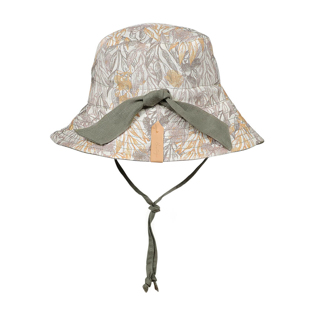 Bedhead Hats - (只有S码) Heritage系列双面渔夫防晒帽 - Mallee & Moss (6-12 mth | 46 - 50cm | S)