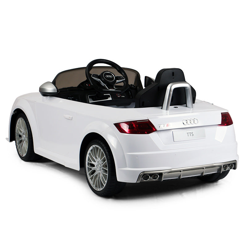 奥迪Audi TTS Roadster 遥控电动童车 白色