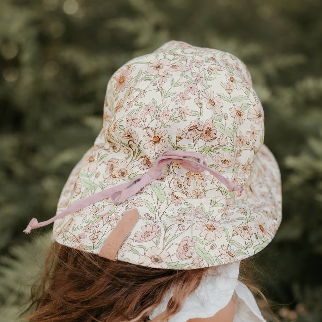 Bedhead Hats - (只有S码)Heritage系列双面遮阳帽 - Poppy & Rosa (6-12 mth | 46 - 50cm | S)