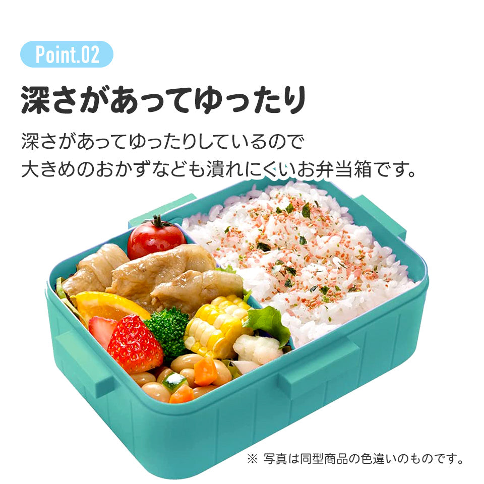 Skater - 四点式餐盒 650ml - Studio Ghibli Kiki's Delivery Service Fluffy French Flowers