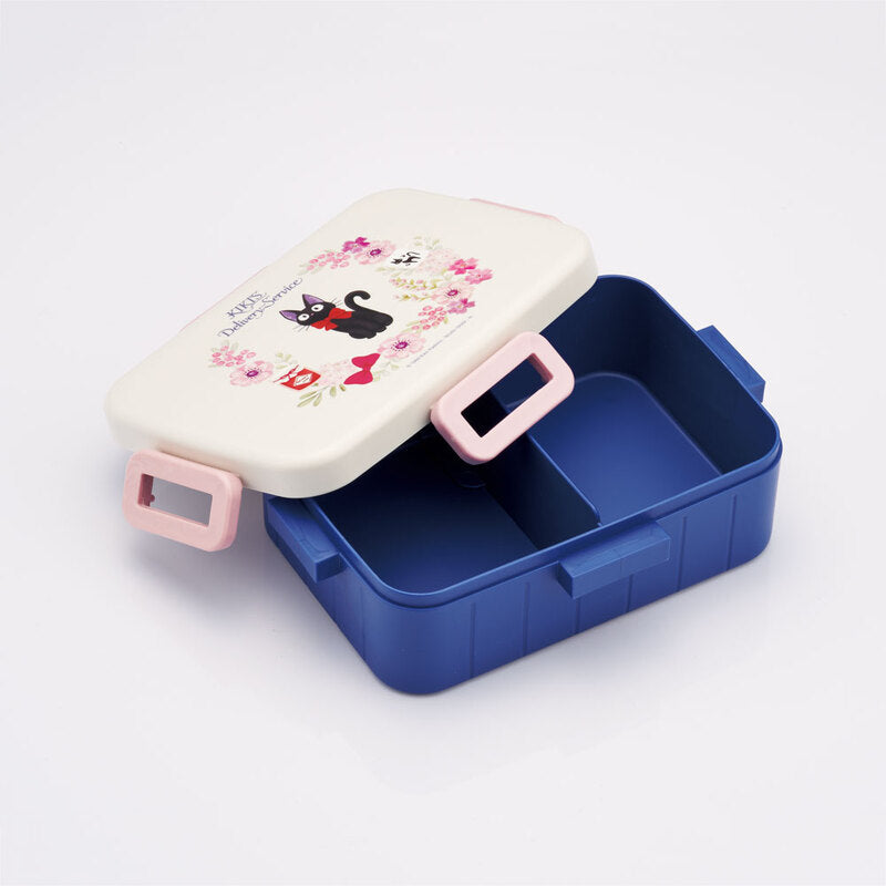 Skater - 四点式餐盒 650ml - Studio Ghibli Kiki's Delivery Service Fluffy French Flowers